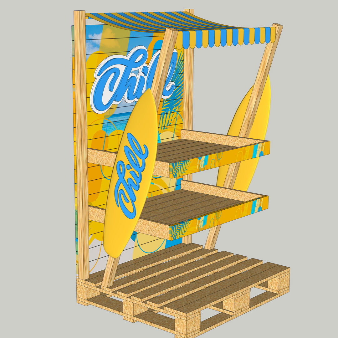 Chill Caribbean Beer Display — media 5