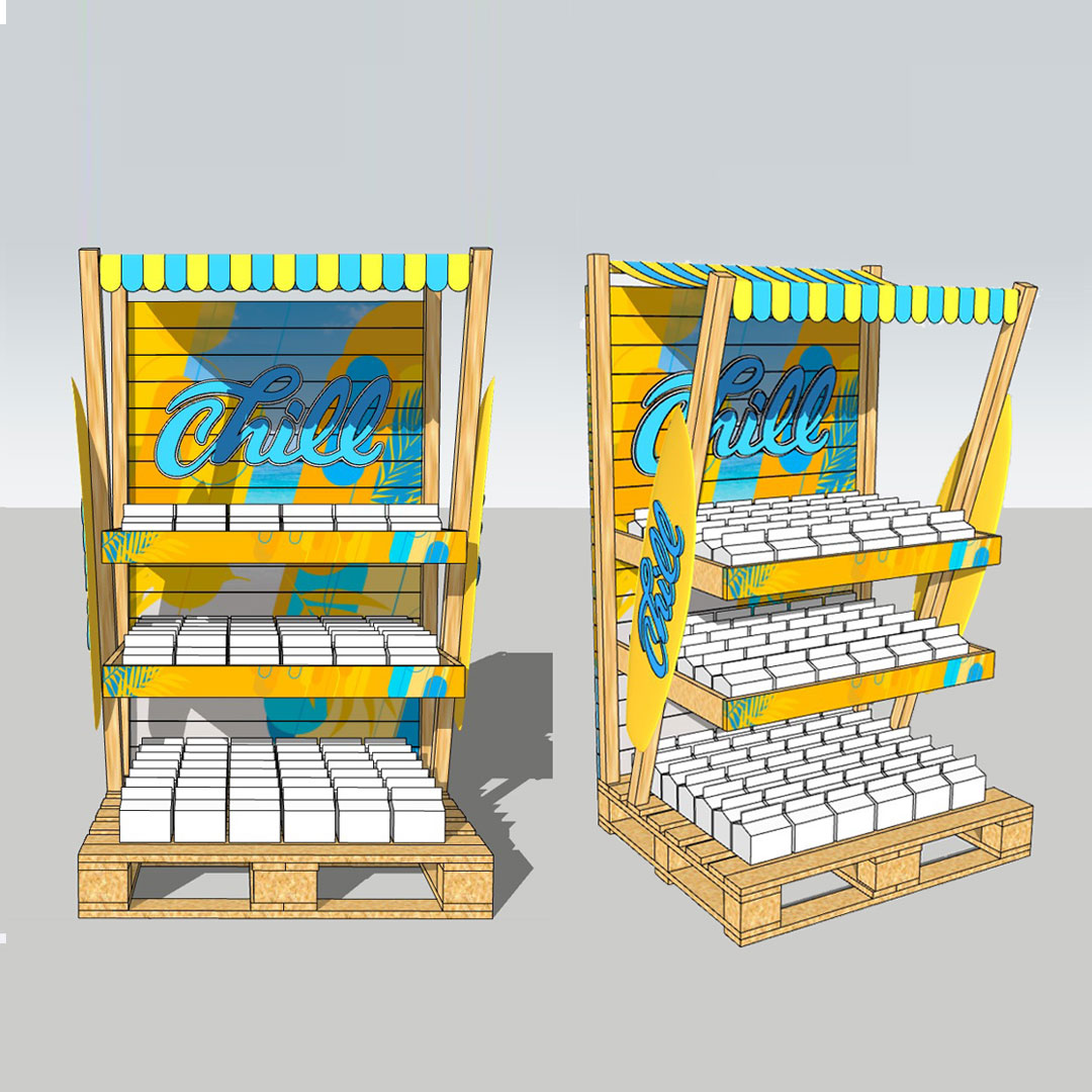 Chill Caribbean Beer Display — media 2